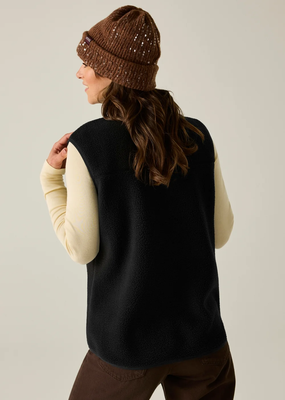 Regatta Black Frankie Borg Cosy Bodywarmer - 18 Image 4