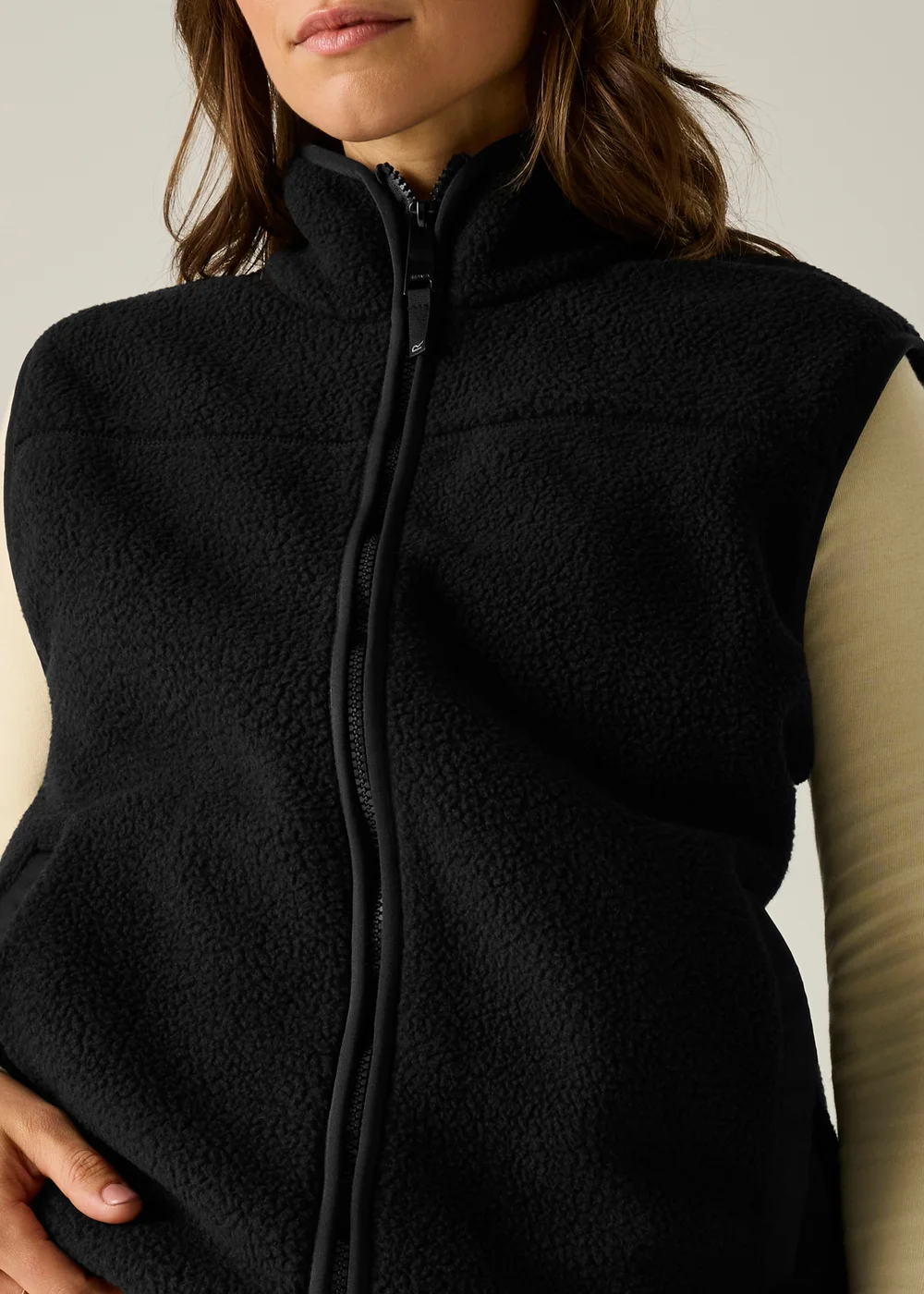 Regatta Black Frankie Borg Cosy Bodywarmer - 18 Image 6