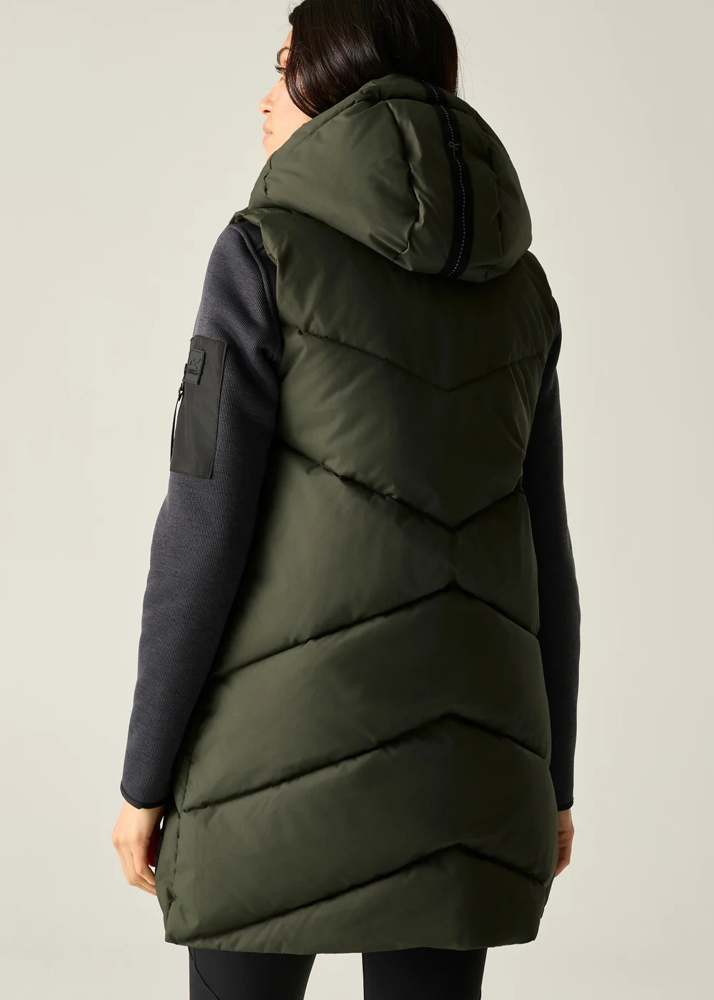 Regatta Khaki Merida Lightweight Bodywarmer - 20 Image 3