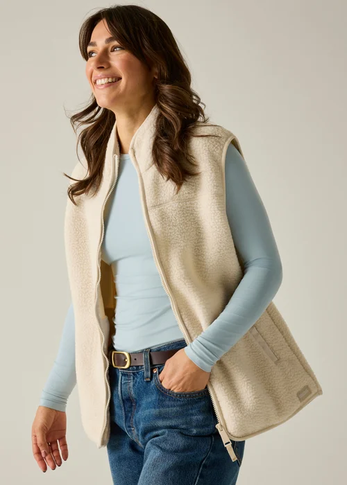 Regatta Cream Frankie Borg Cosy Bodywarmer - 18 Image 1