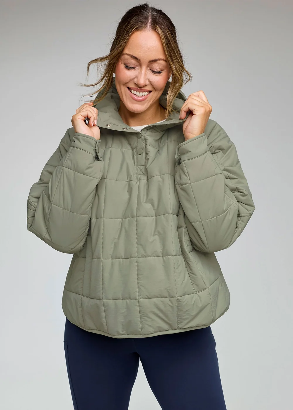 CT Active Meadow Quilted Showerproof Pop Over Jacket - S Image 1