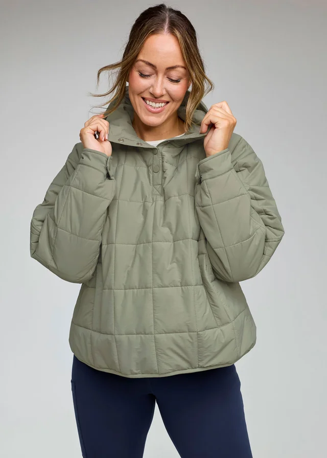 CT Active Meadow Quilted Showerproof Pop Over Jacket