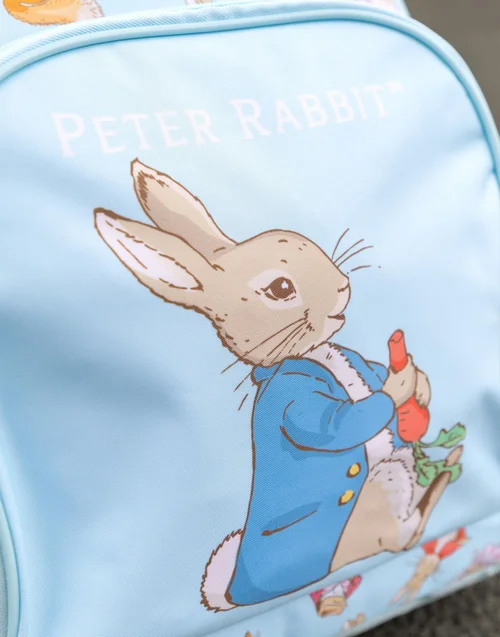 Vanilla Underground Peter Rabbit Unisex Kids Blue Multi Character Backpack (One Size) - One Size Image 2