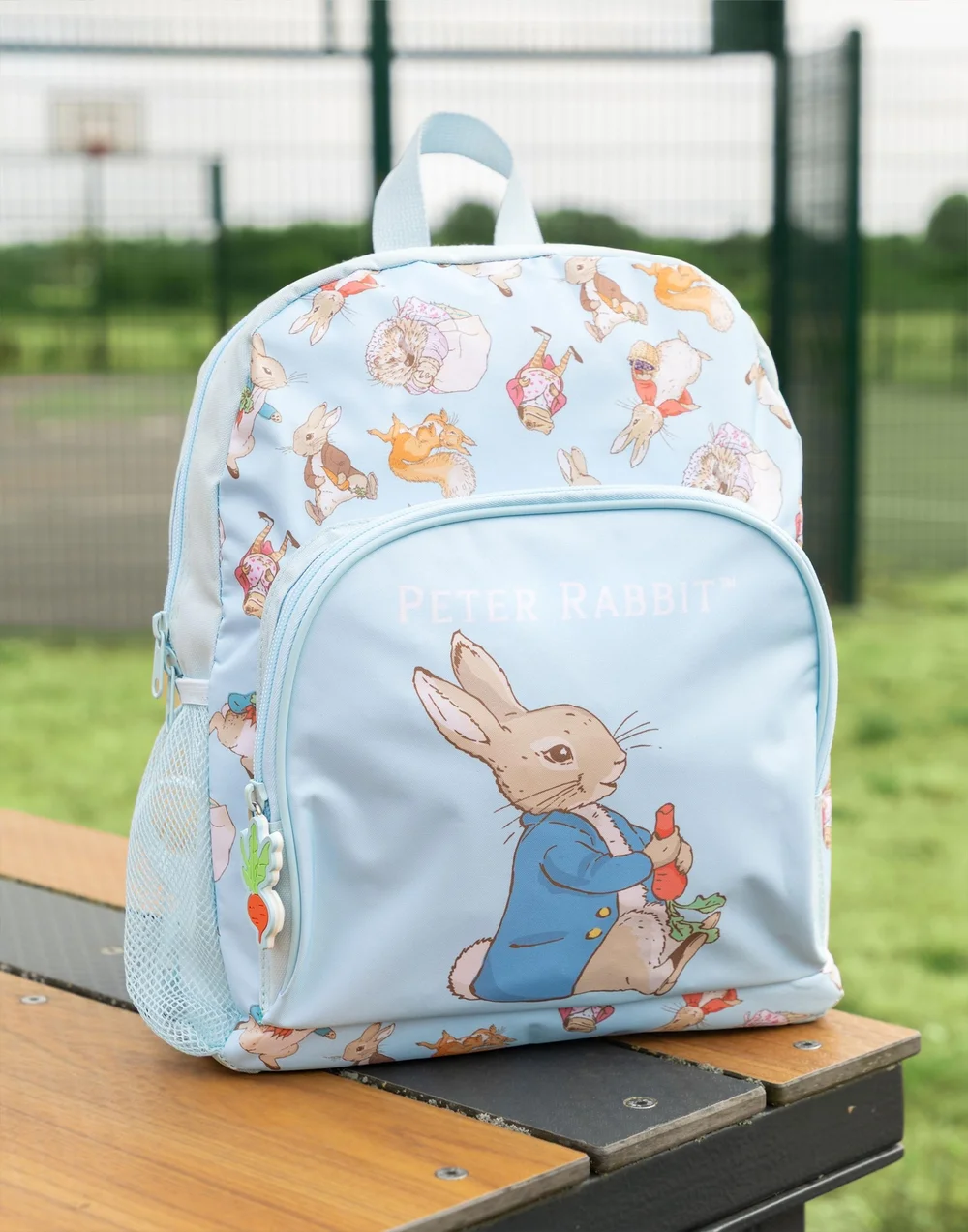 Vanilla Underground Peter Rabbit Unisex Kids Blue Multi Character Backpack (One Size) - One Size Image 1