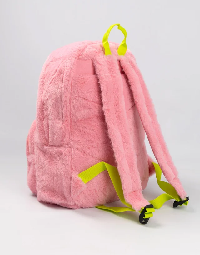 Vanilla Underground SpongeBob SquarePants Unisex Kids Pink Furry Patrick Backpack (One Size)
