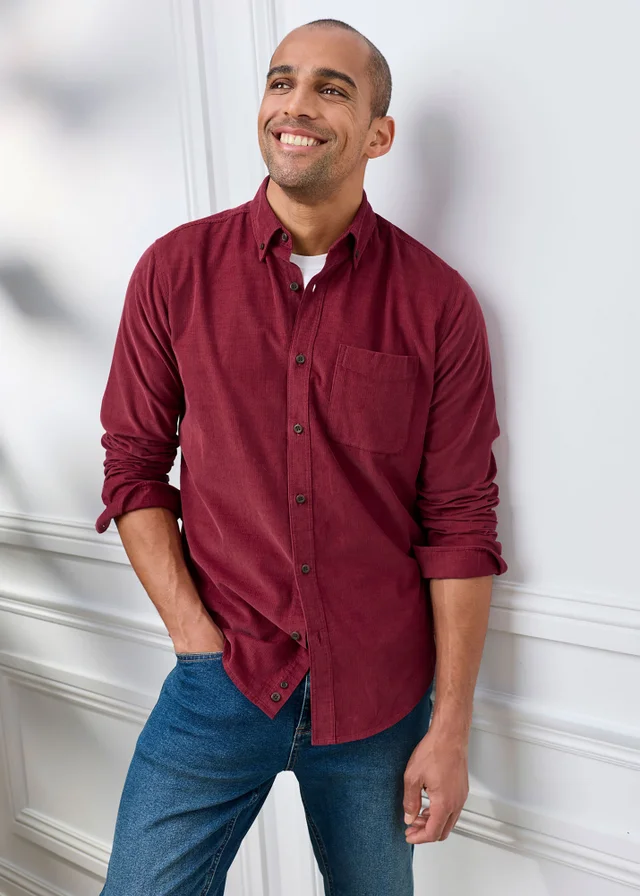 Cotton Traders Ruby Long Sleeve Cord Shirt