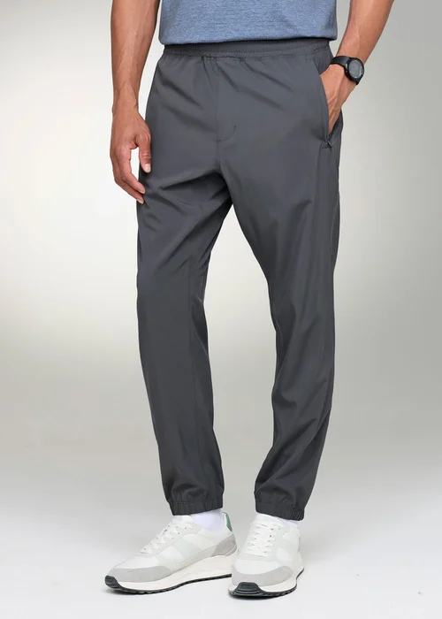 CT Active Washed Charcoal Pull On Trousers - L/L29 Image 2