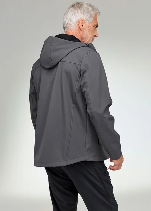 CT Active Washed Charcoal Soft Shell Windproof Jacket - M Image 3