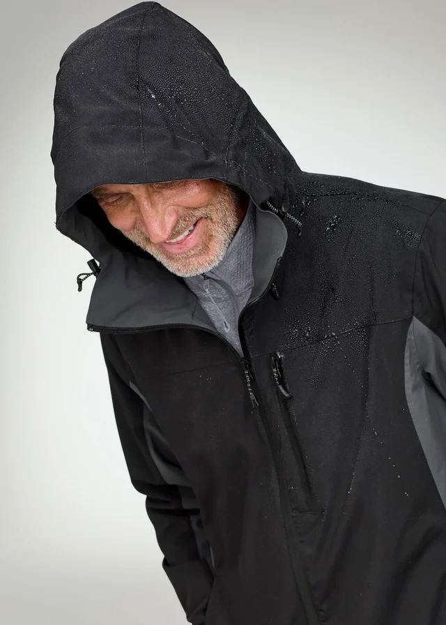 CT Active Black Lightweight Waterproof Jacket