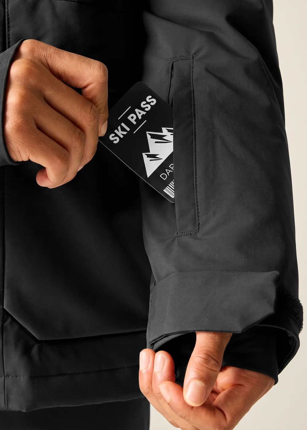 Dare 2b Black Twin Tip II Waterproof Jacket - L Image 5