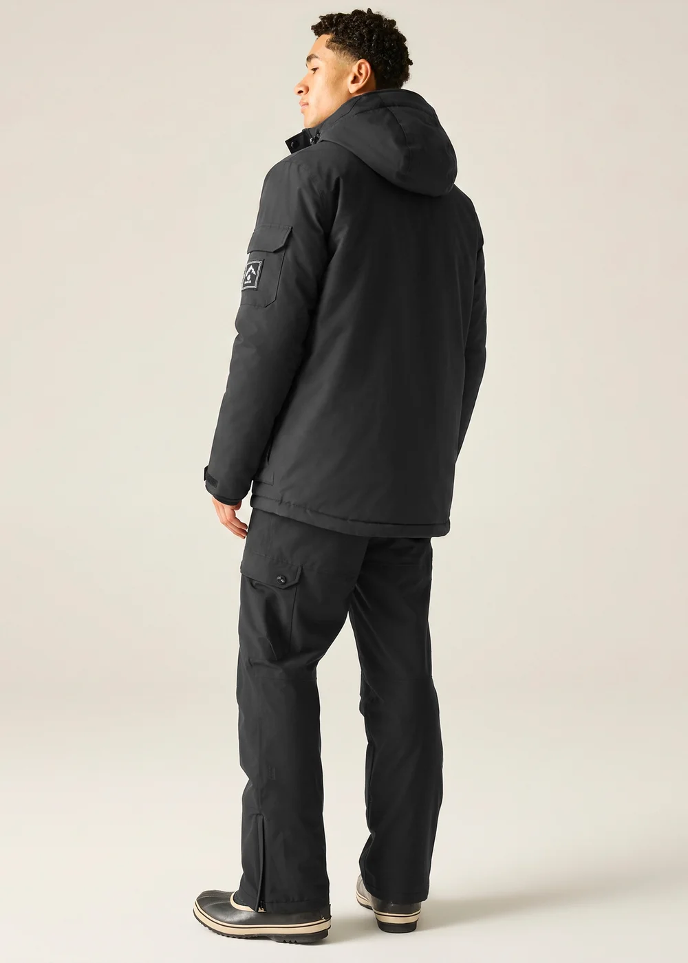 Dare 2b Black Twin Tip II Waterproof Jacket - L Image 2