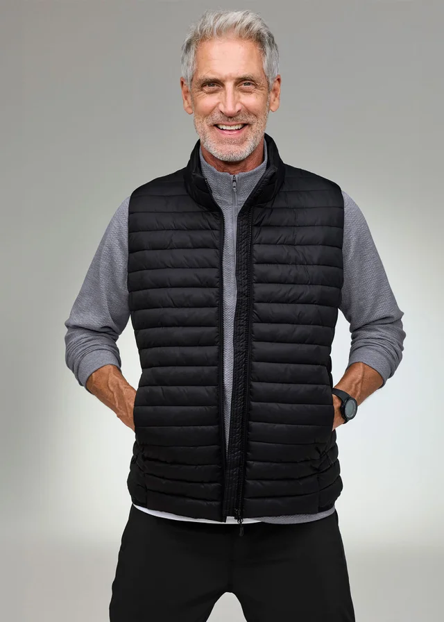 CT Active Black Quilted Showerproof Gilet With Pockets