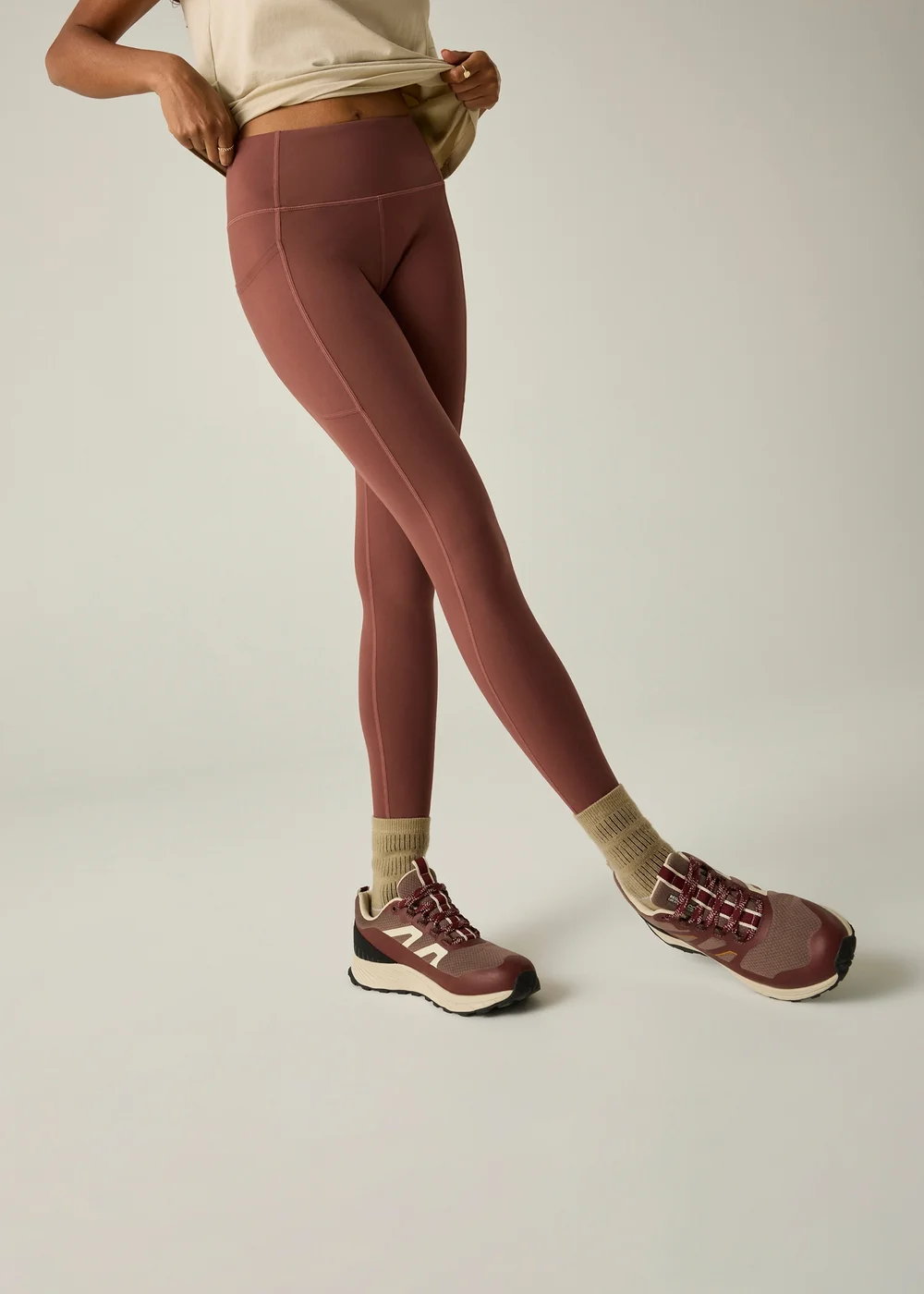Regatta Red Outdoor Comfort Contour Comfy Leggings - 10 Image 3