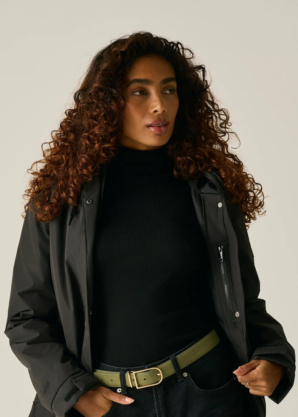 Regatta Black Sophia Waterproof Insulated Jacket - 14 Image 5