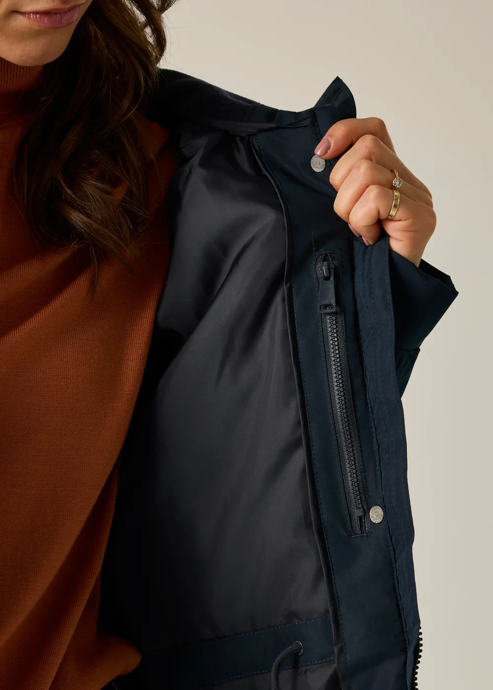 Regatta Navy Sophia Waterproof Insulated Jacket - 16 Image 4