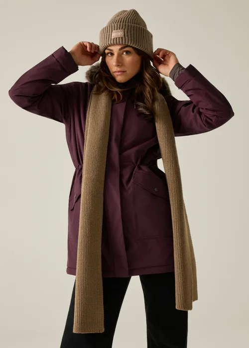 Regatta Aubergine Sophia Waterproof Insulated Jacket - 14 Image 1