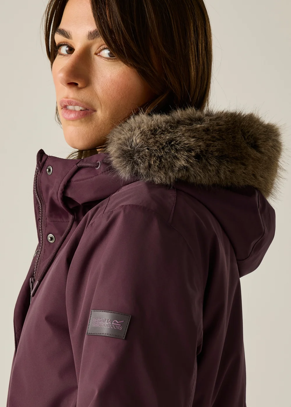 Regatta Aubergine Sophia Waterproof Insulated Jacket - 14 Image 5