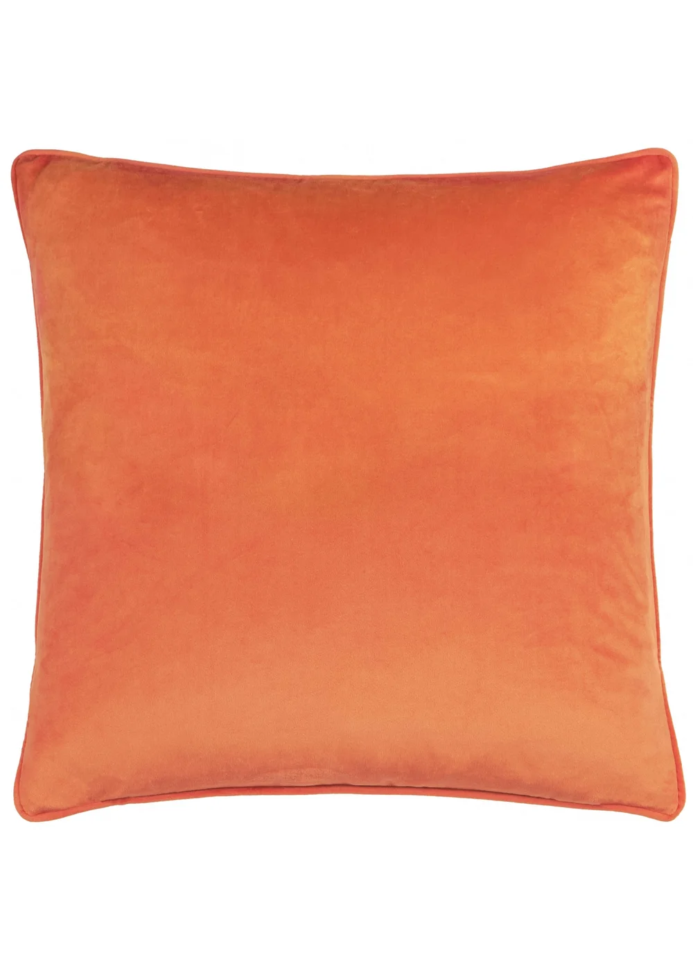 Furn Pumpkin Spice 45x45 Velvet Cushion Orange - 45cm x 45cm Image 4