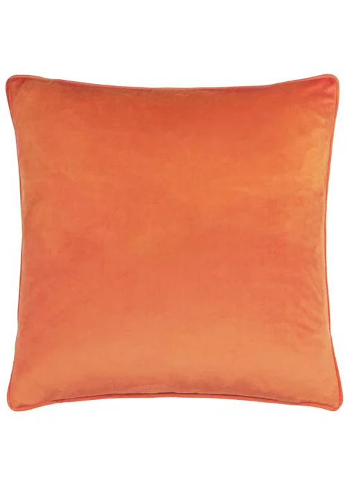 Furn Pumpkin Spice 45x45 Velvet Cushion Orange - 45cm x 45cm Image 4
