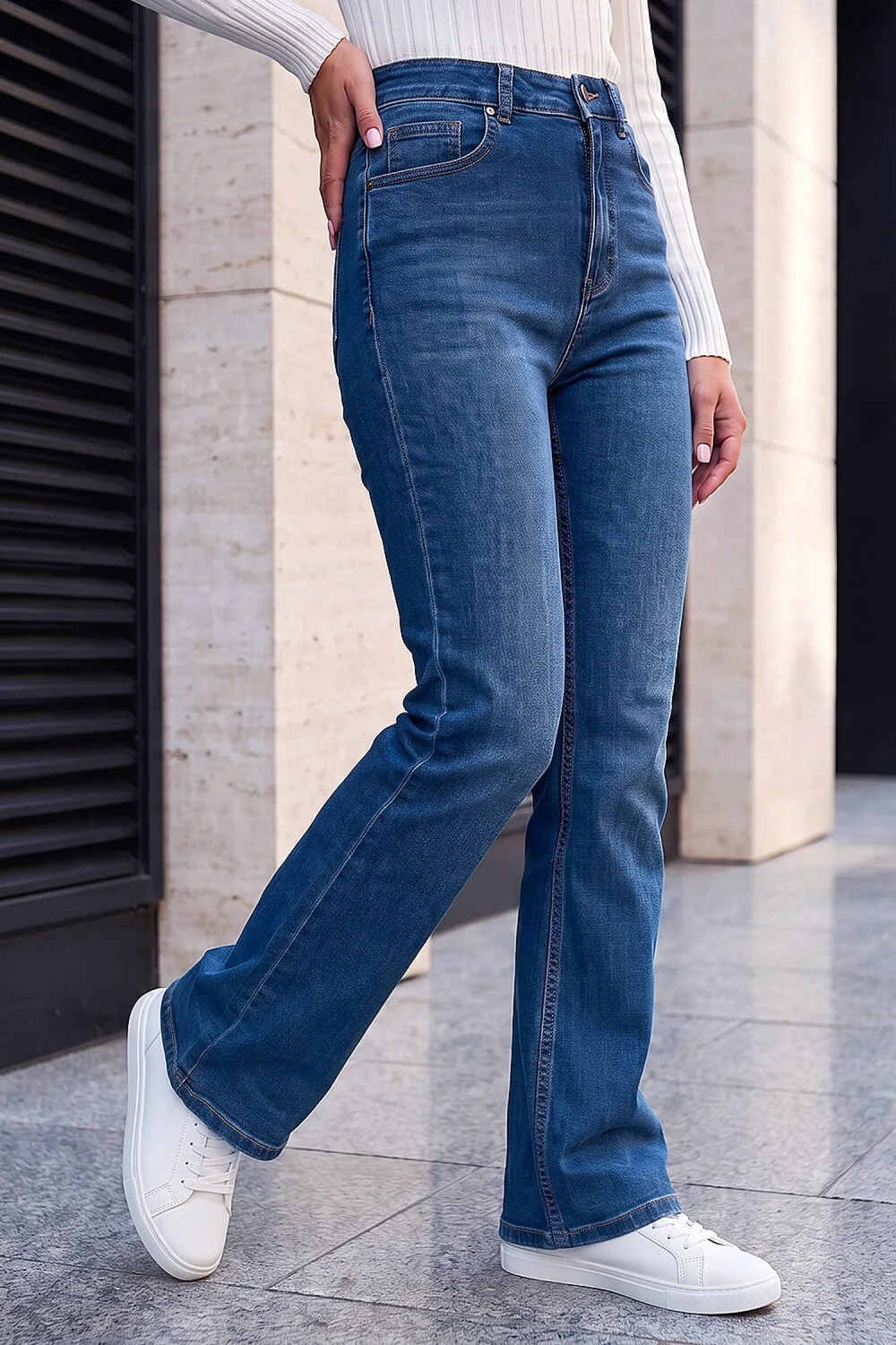 Roman Denim Bootcut Stretch Jean - 20 Image 1