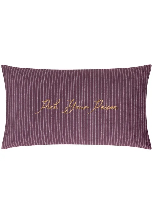 Furn Pick Your Poison 30x50 Velvet Halloween Cushion Multi - 30 x 50cm Image 2