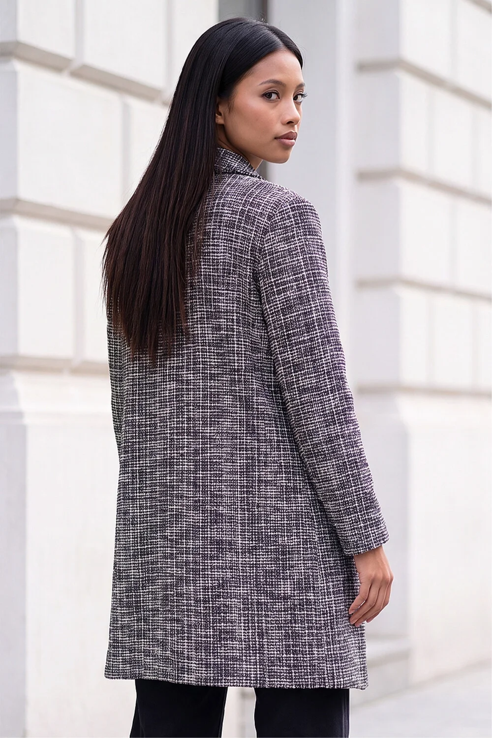 Roman Black Petite Boucle Jacket - 8 Image 3