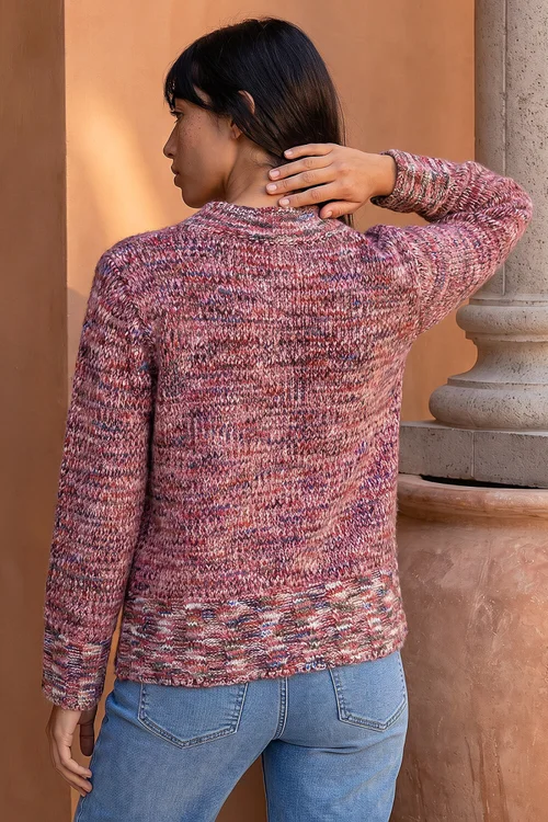 Roman Pink Petite Contrast Knitted Jumper - 12 Image 2