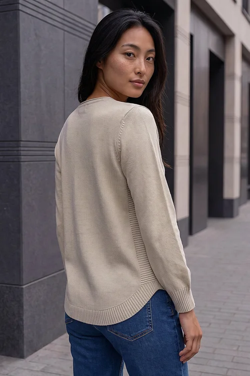 Roman Stone Petite Cable Knit Pocket Jumper - 18 Image 3
