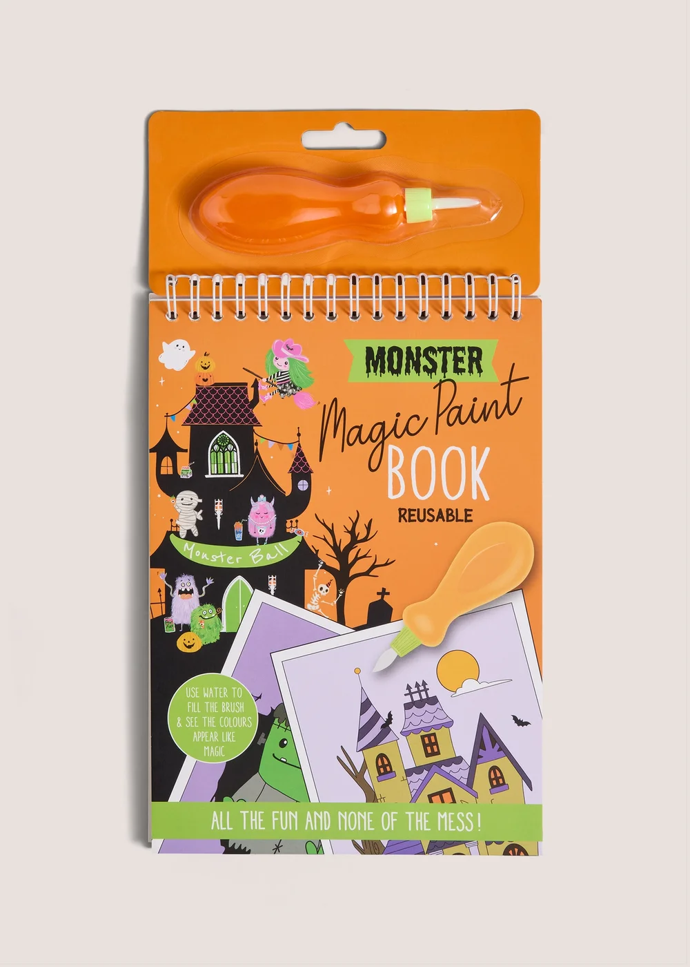 Monster Magic Paint Book Image 1