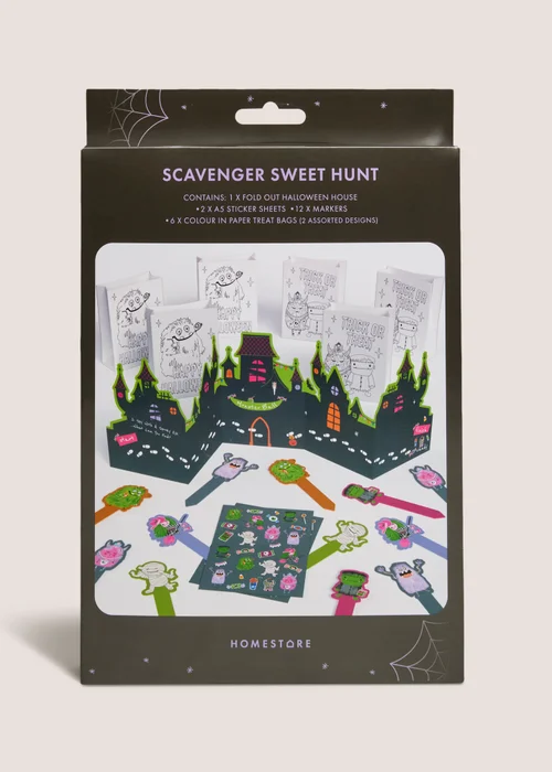 Halloween Monster Scavenger Sweet Hunt Activity Image 1