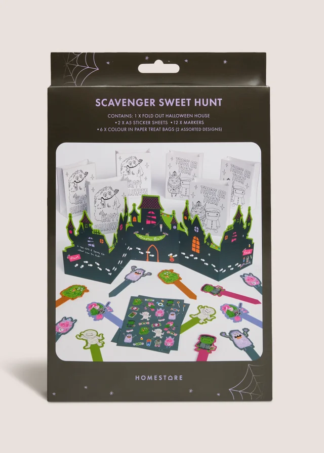 Halloween Monster Scavenger Sweet Hunt Activity