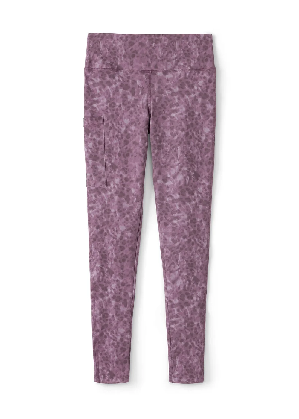 CT Active Grape Stretch Print Leggings With Pockets - 16/L27 Image 4