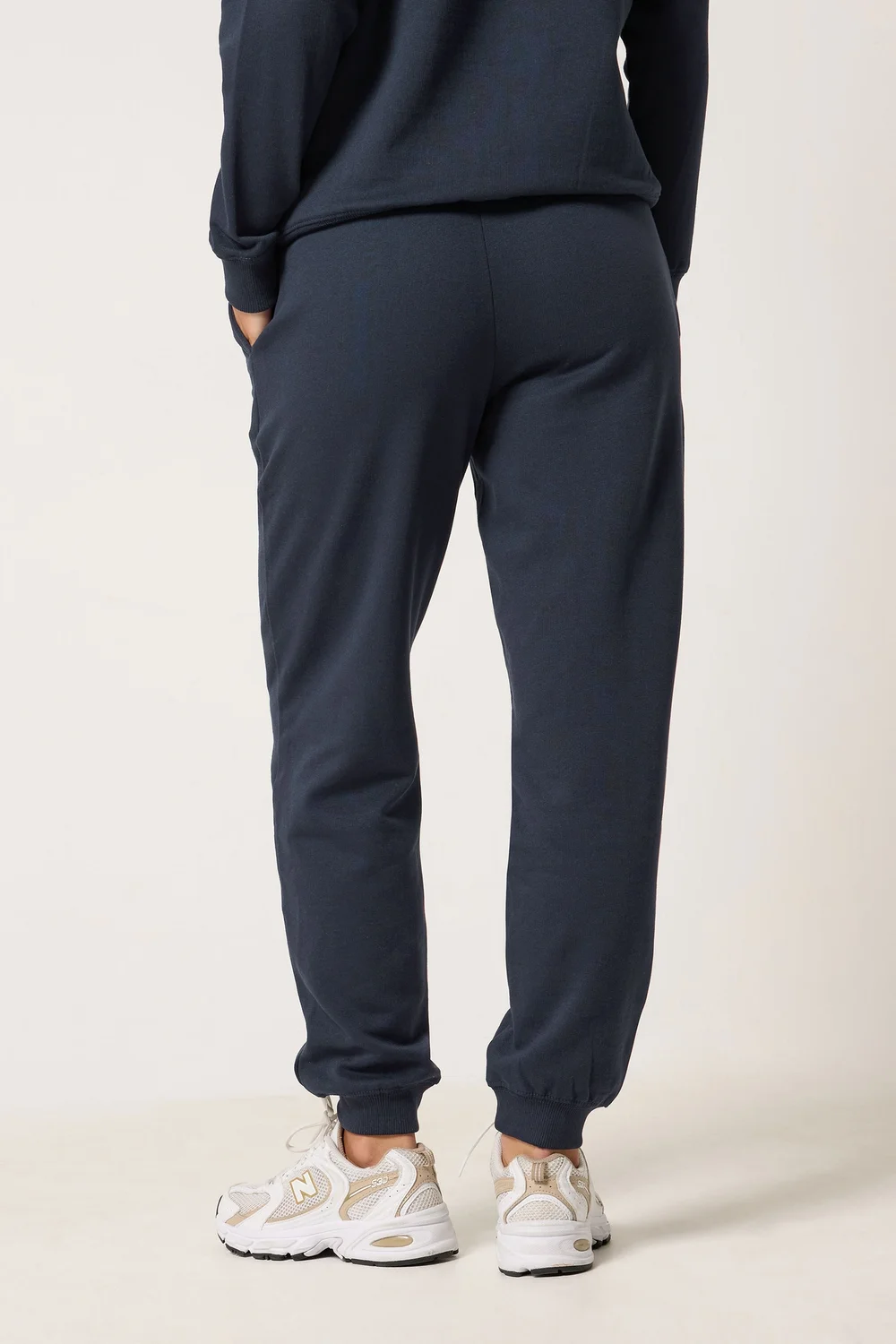 PixieGirl Petite Navy Blue Embroidered Cuffed Joggers - 16/L27 Image 4