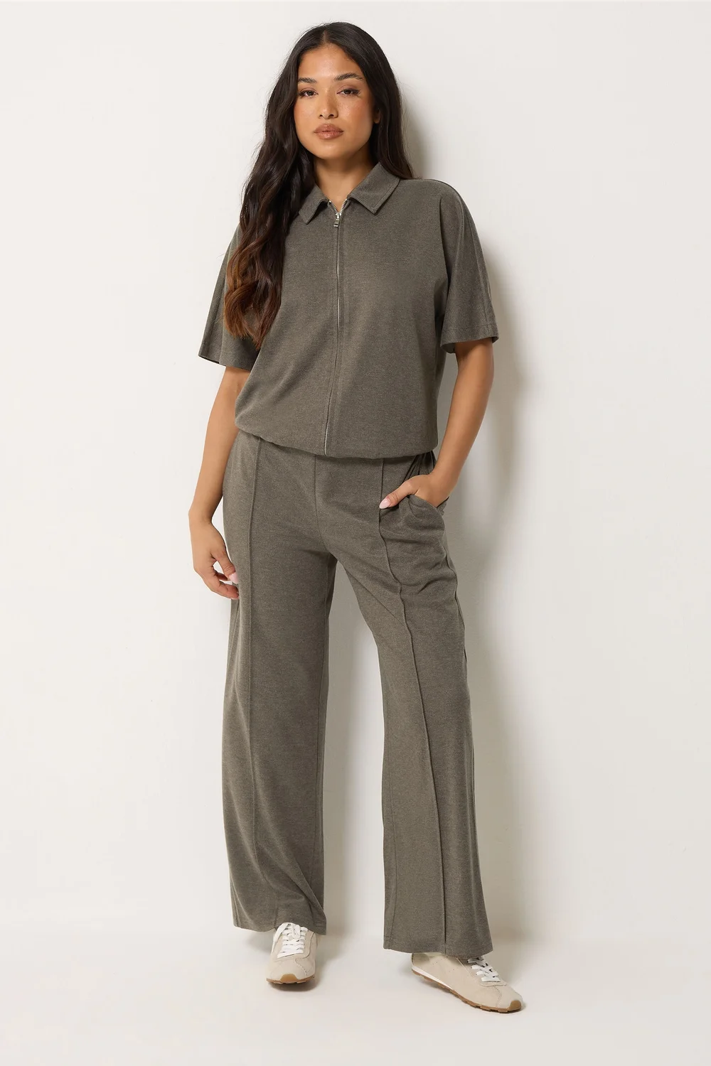PixieGirl Petite Brown Brushed Jacket - 8 Image 4