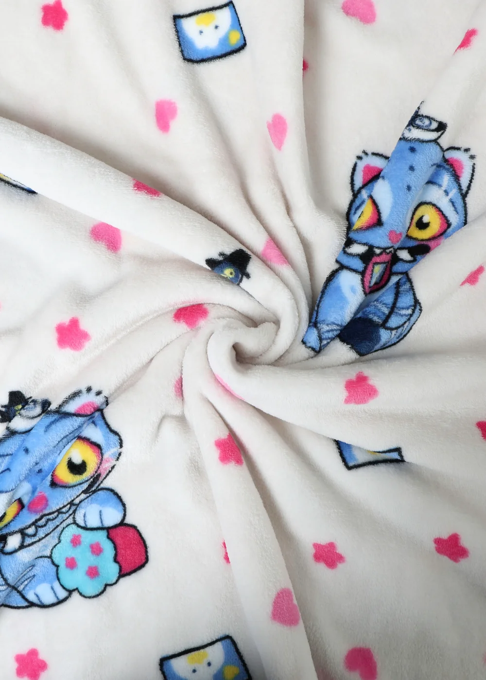 Kpop Demon Hunters Derpy Flower Fleece Blanket - 100 x 150 Image 3