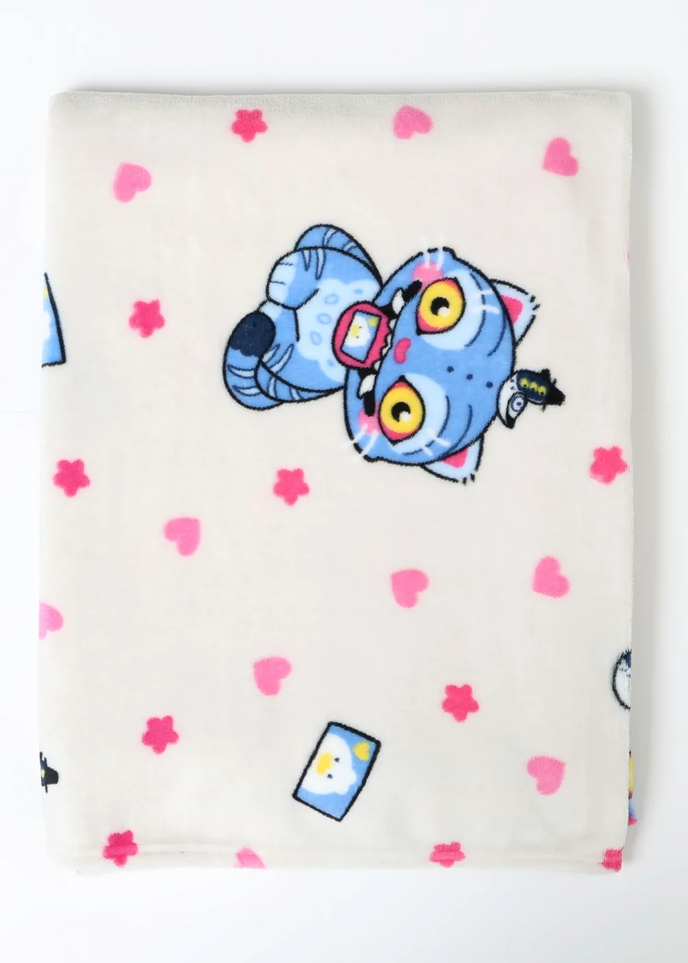 Kpop Demon Hunters Derpy Flower Fleece Blanket - 100 x 150 Image 2