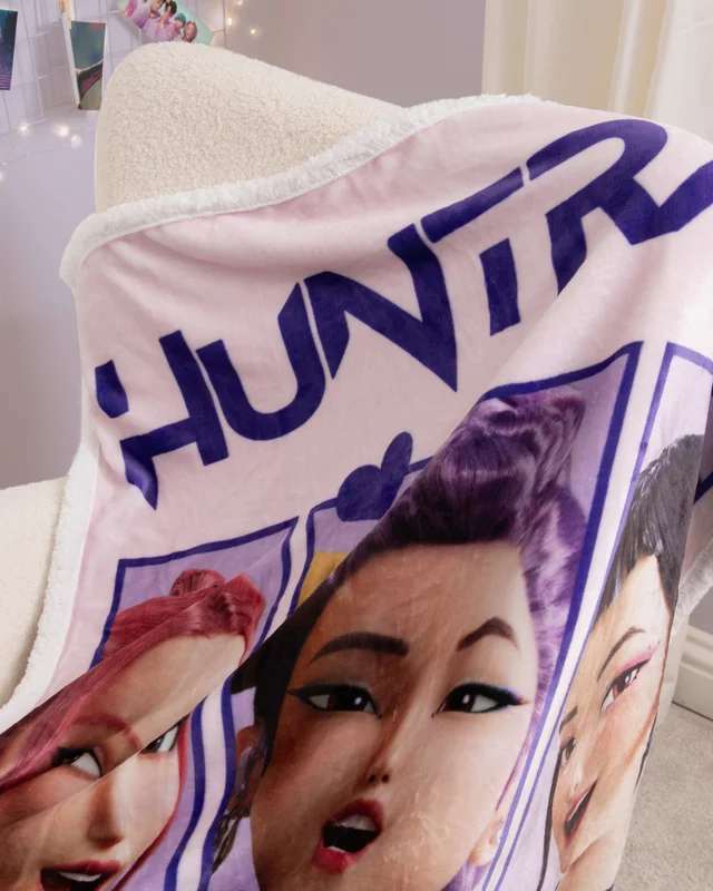 K-Pop Demon Hunters Ready Sherpa Back Fleece