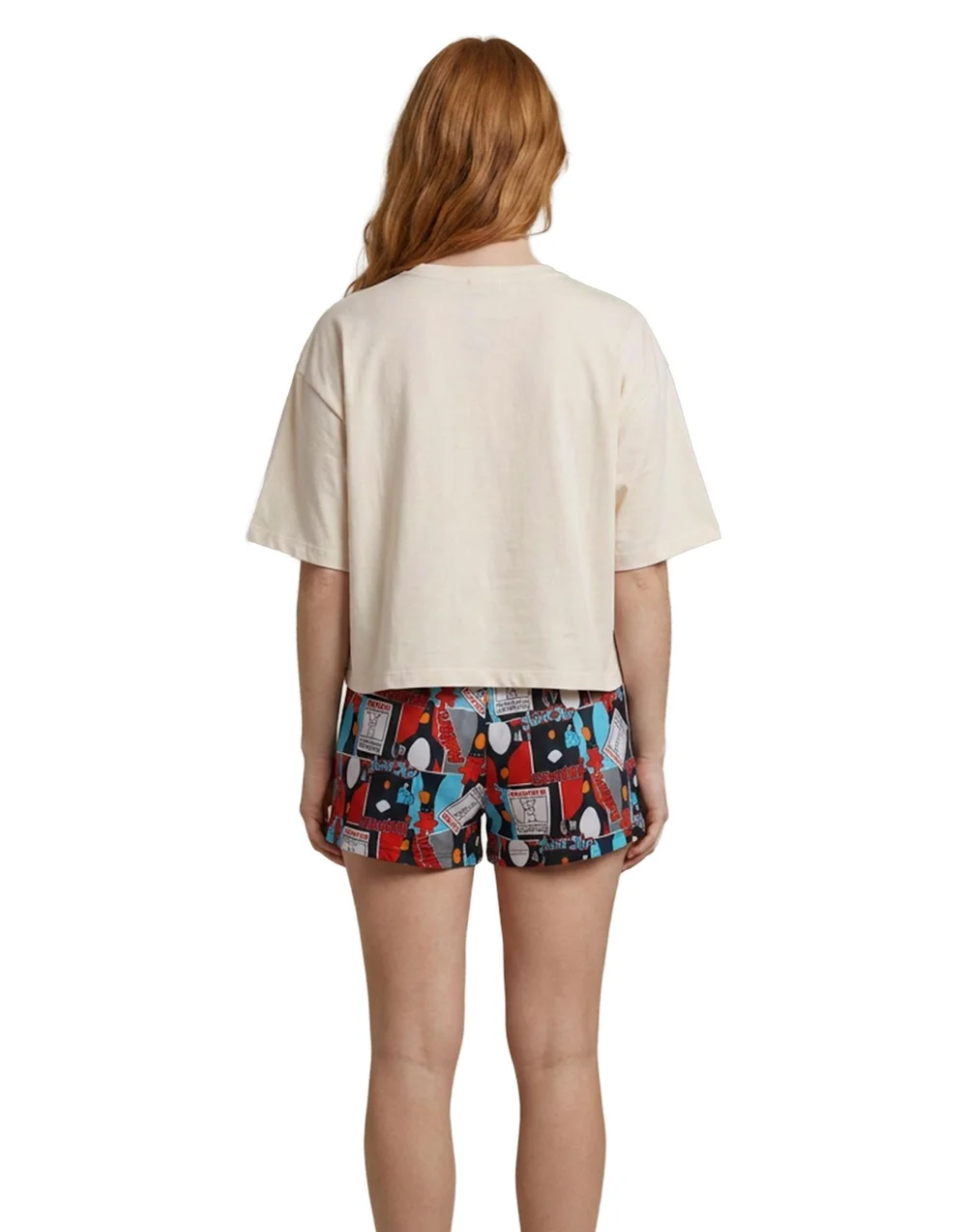 Vanilla Underground Wallace & Gromit Feathers McGraw Short Sleeve Short Leg Pyjama Set - L Image 2