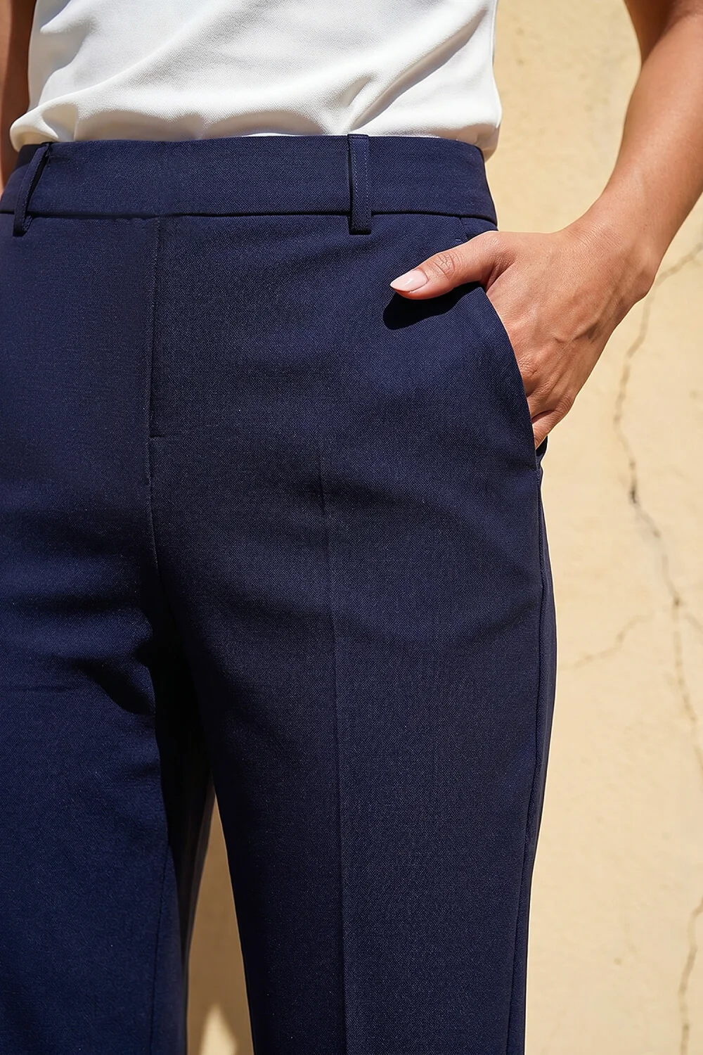 Roman Navy Short Slim Leg Trouser - 18 Image 4
