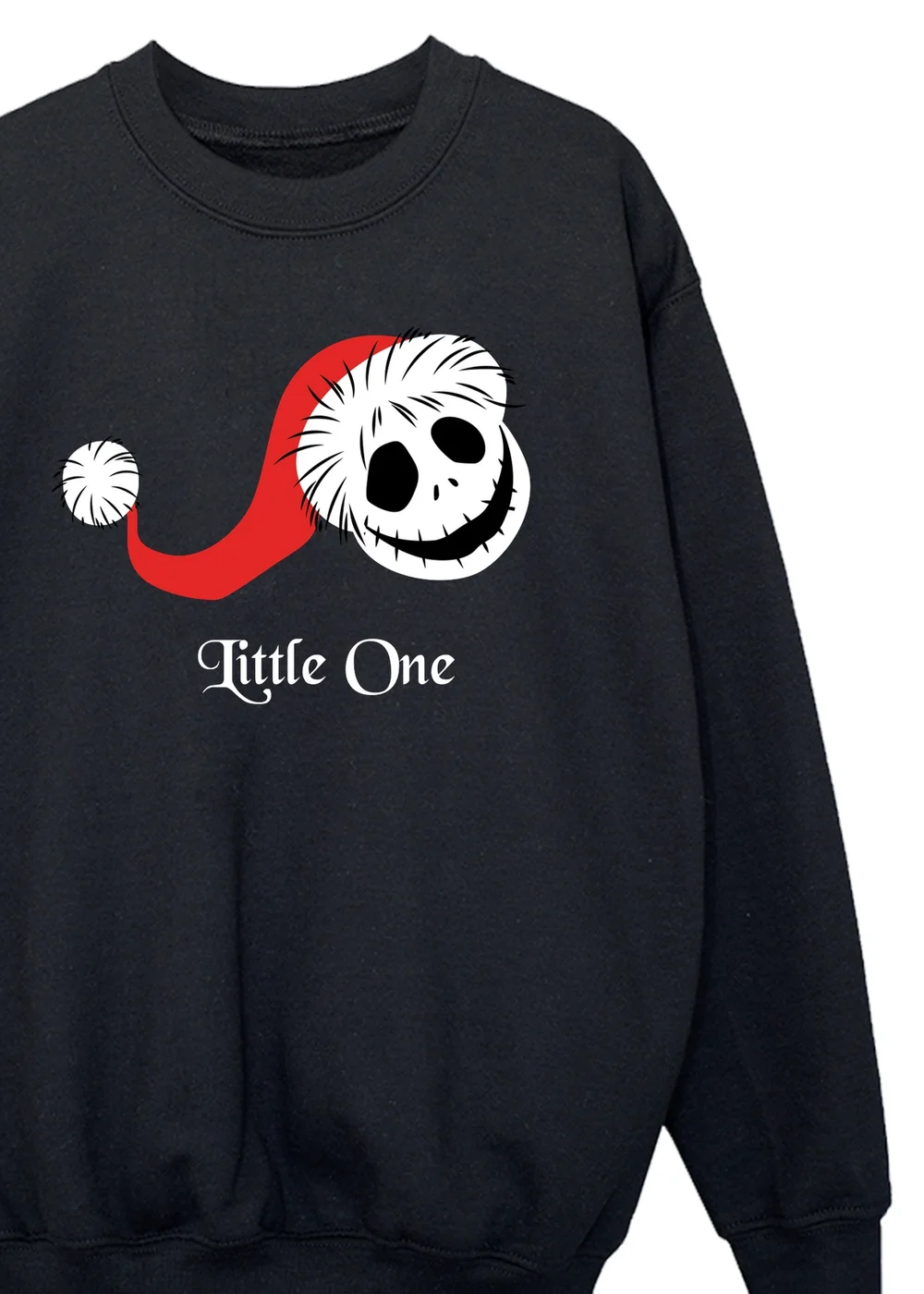 Ada & Ted Disney Nightmare Before Christmas Little One Boys Black Graphic Sweatshirt (3-13 Years) - 9-11 Yrs Image 2