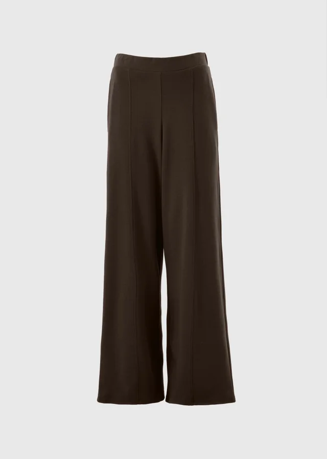 Chocolate Wide Leg Co Ord Trousers