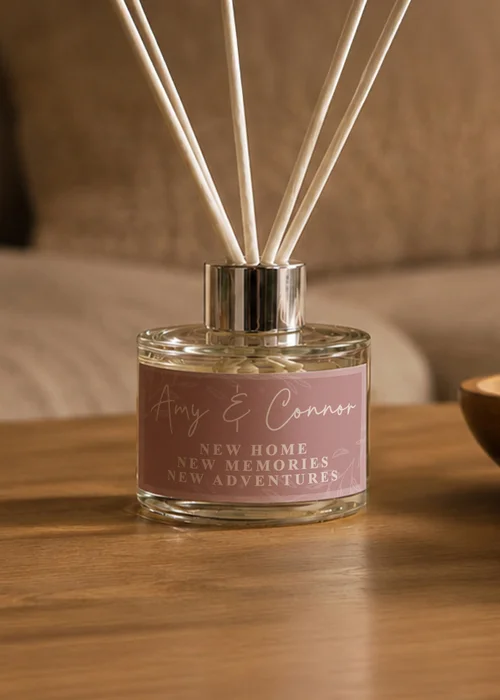 Personalised Memento Company Dusky Pink Reed Diffuser - One Size Image 3