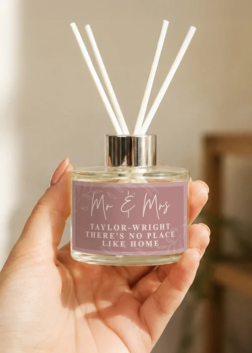 Personalised Memento Company Dusky Pink Reed Diffuser - One Size Image 2