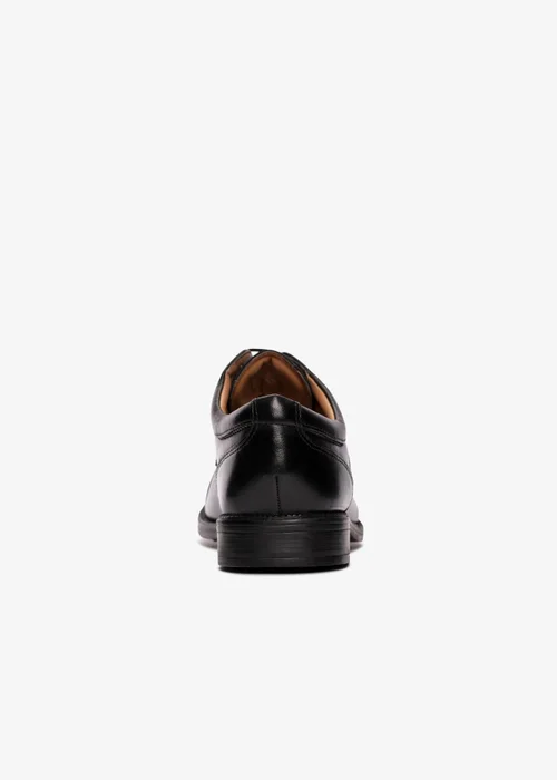 Clarks Mens Black Hail Cap Leather Standard - 7 Image 5