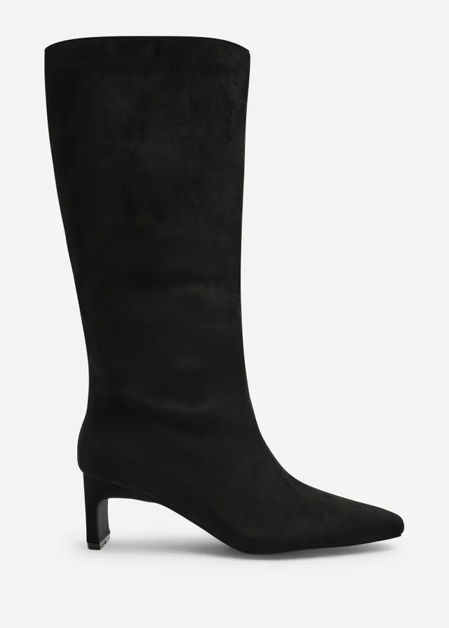 Where's That From Mckinley Black Knee High Straight Heel Boot
