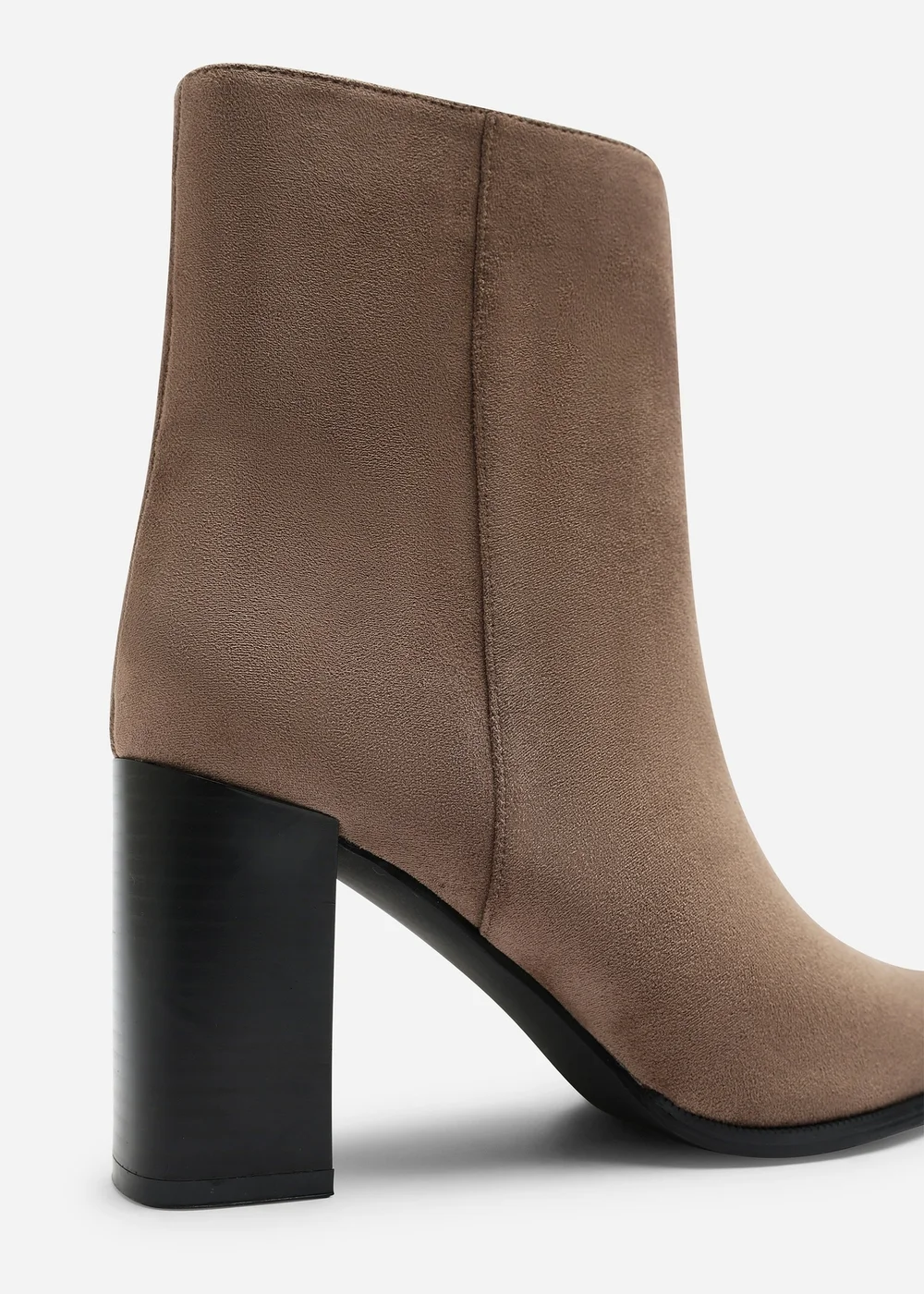 Where's That From Daryna Taupe Stacked Heel Pointed Ankle Boot - 7 Image 4