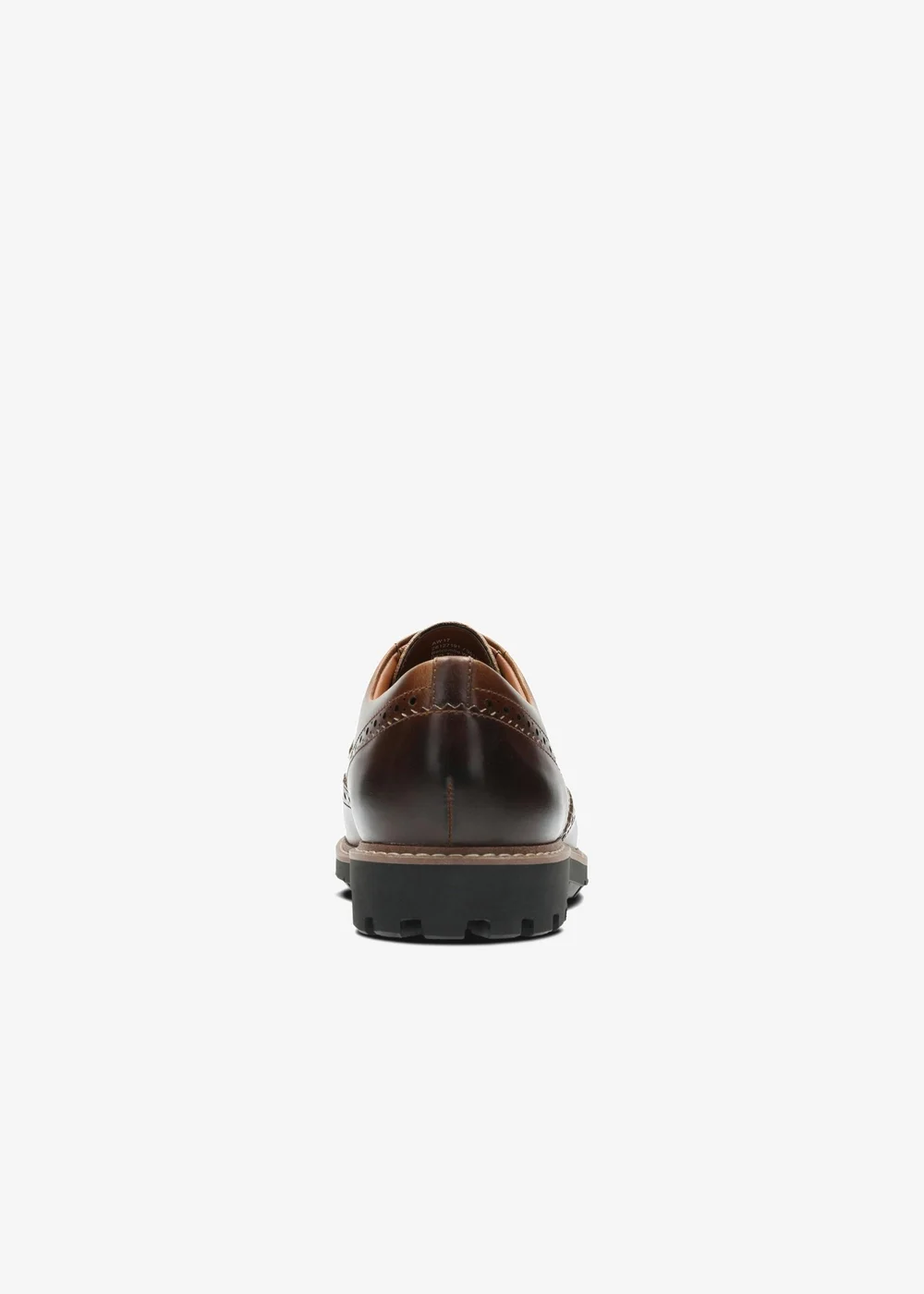 Clarks Mens Brown Batcombe Wing Leather Standard - 6 Image 5