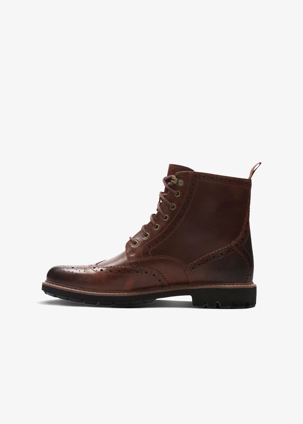 Clarks Mens Brown Batcombe Lord Leather Standard - 7 Image 2