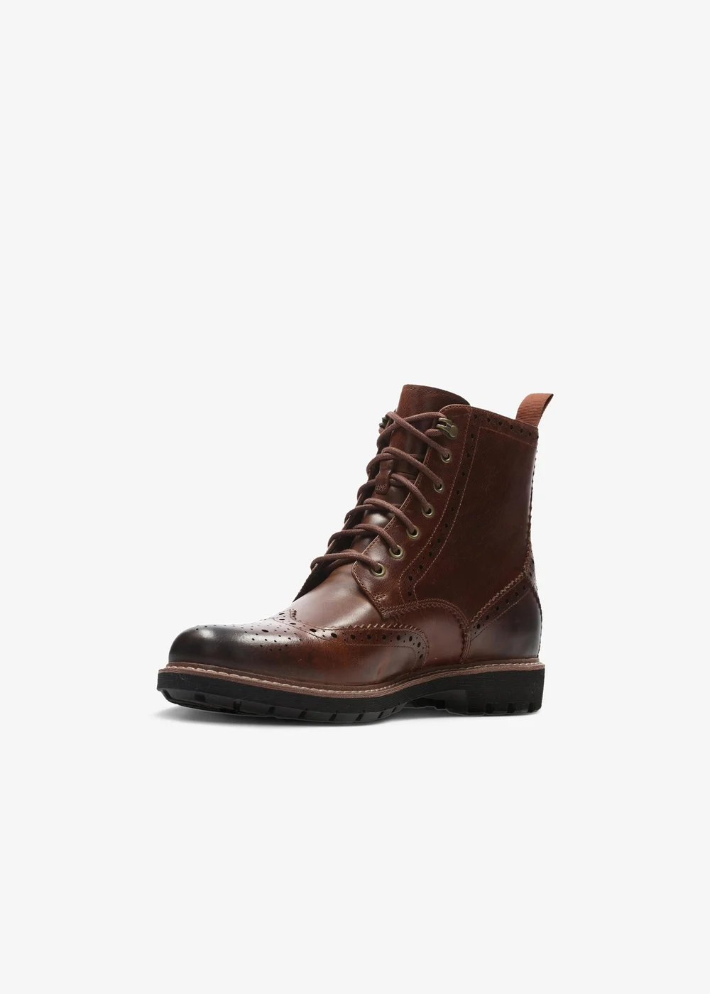 Clarks Mens Brown Batcombe Lord Leather Standard - 7 Image 4