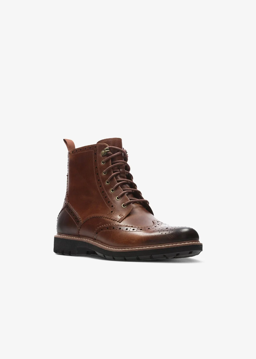 Clarks Mens Brown Batcombe Lord Leather Standard - 7 Image 3